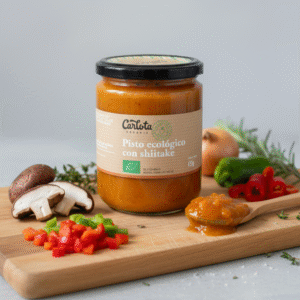 Pisto Ecológico con Shiitake