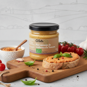 paté vegetal estilo toscana
