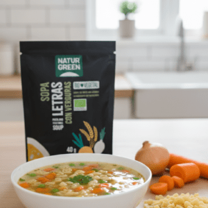Sopa de Letras con Verduras Bio