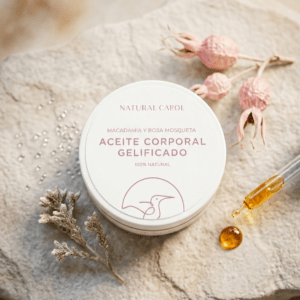 Aceite corporal gelificado Natural Carol