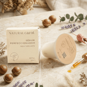 Sérum perfeccionador reafirmante sólido formato refill Natural Carol
