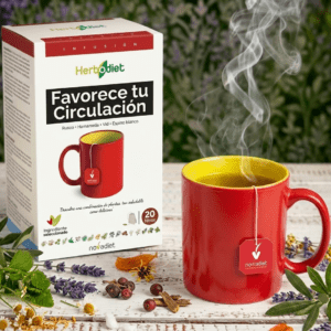Caja de infusión Herbodiet Favorece tu Circulación de Nova Diet