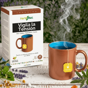 Caja de infusión Herbodiet Vigila la Tensión de Nova Diet.