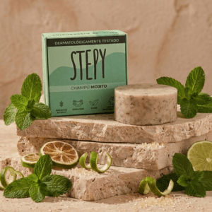 Caja del champú sólido Mojito de Stepy
