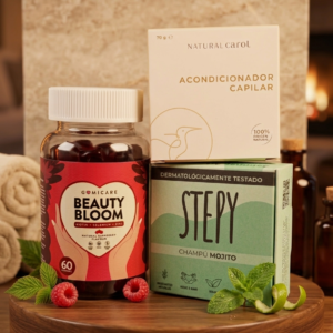 Pack de tratamiento capilar natural