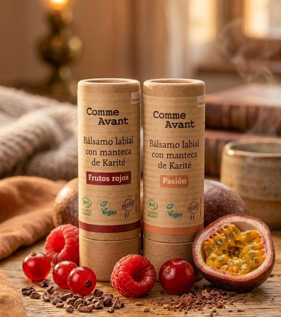 Bálsamos labiales con aroma